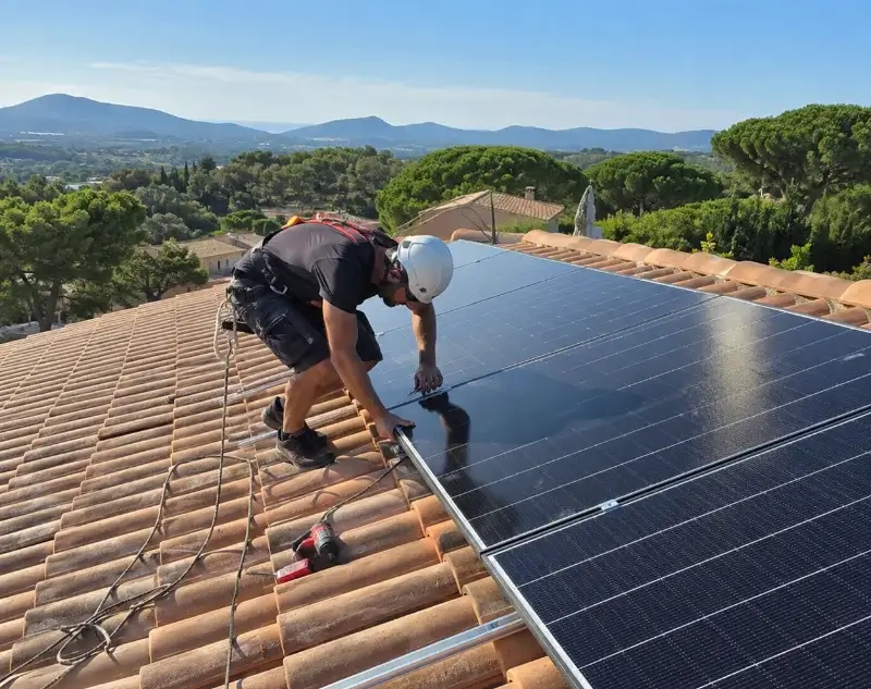 Installateur panneaux solaires Larroque — pose photovoltaïque sur toiture